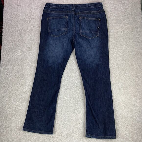 Vintage DC Shoes Mens 38 (Fits 40) Danny Way Skateboarding Denim Cropped Jeans - Picture 4 of 13